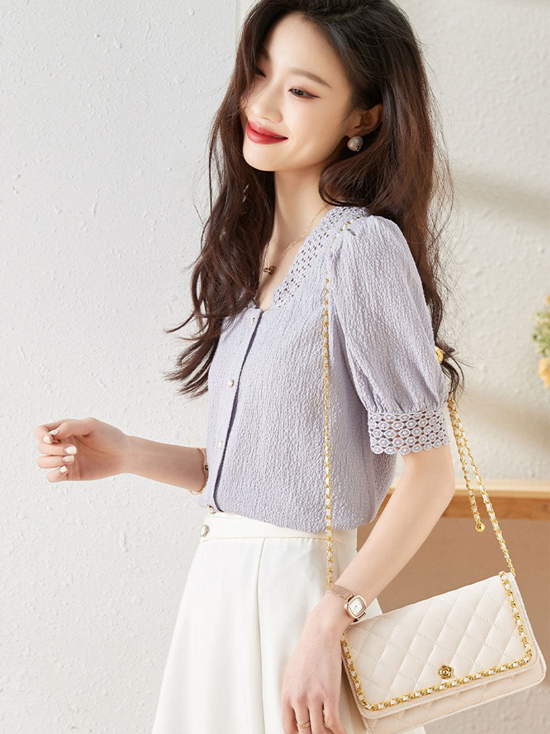 Sophisticated Top with a Clean Classic Look