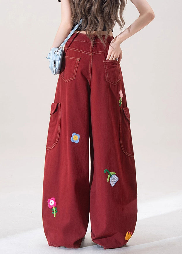 A Vintage Style Pants with Delicate Timeless Details