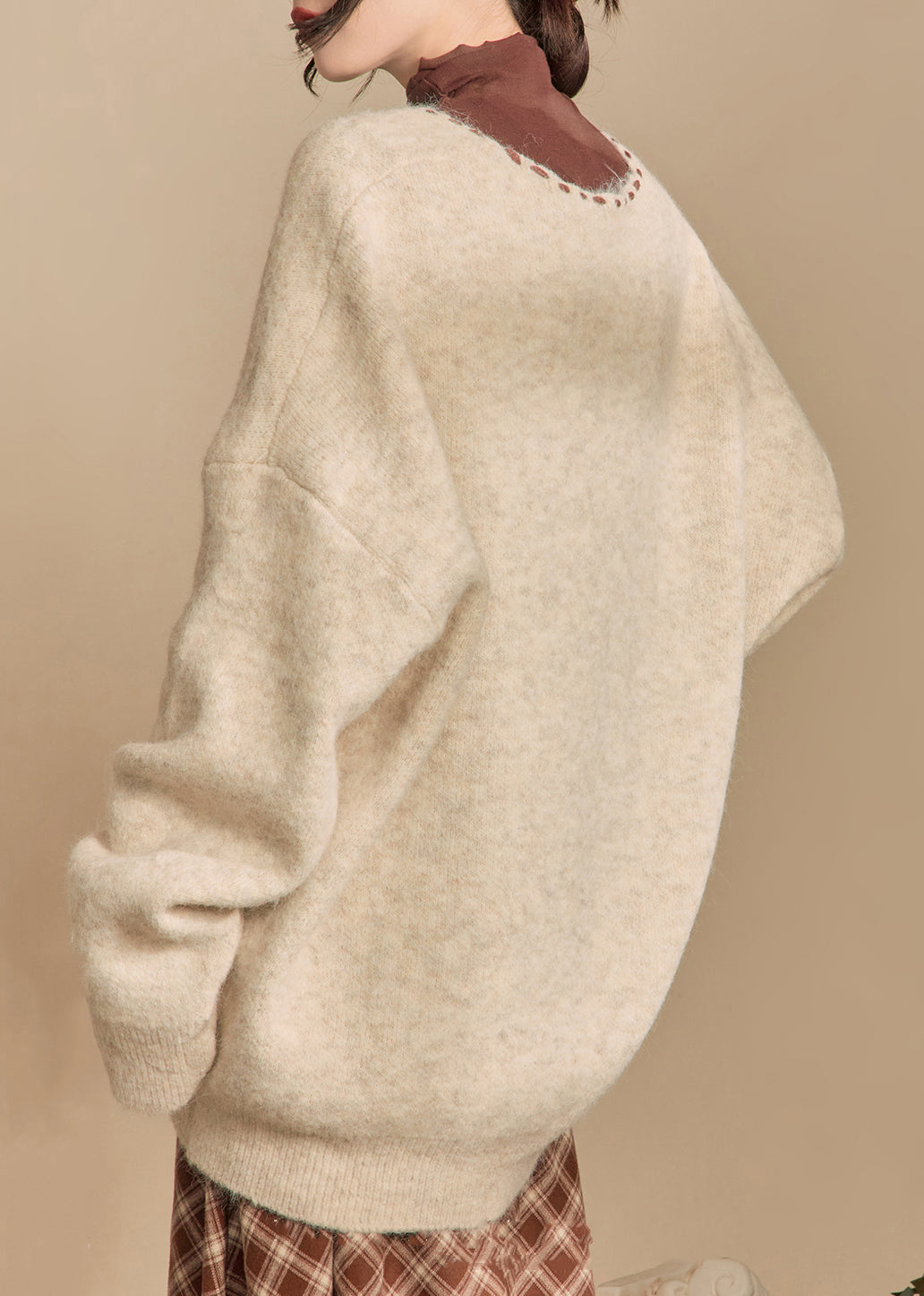 A Vintage Style Coat with Delicate Timeless Details