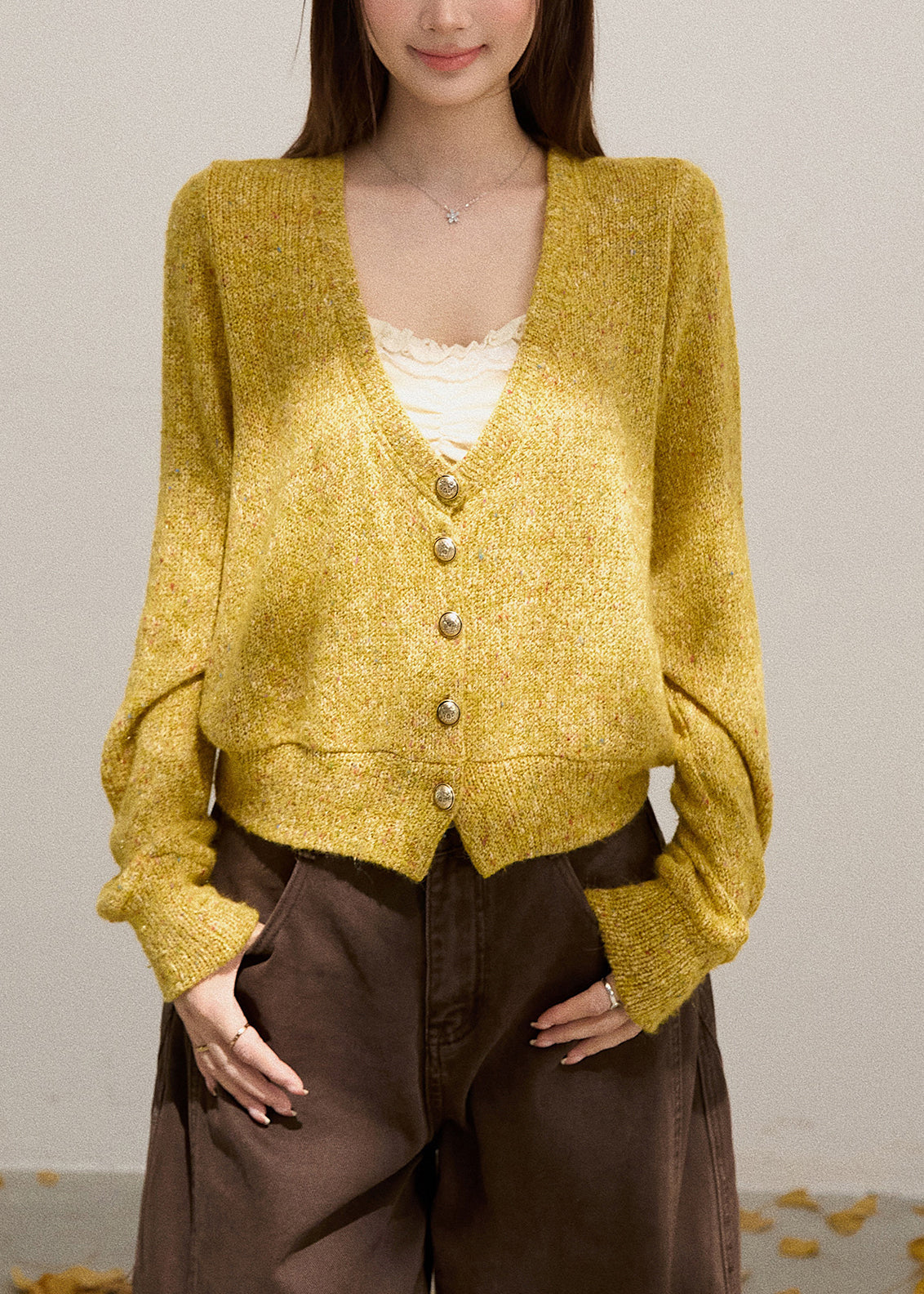 Vintage Inspired Cardigan with a Contemporary Edge
