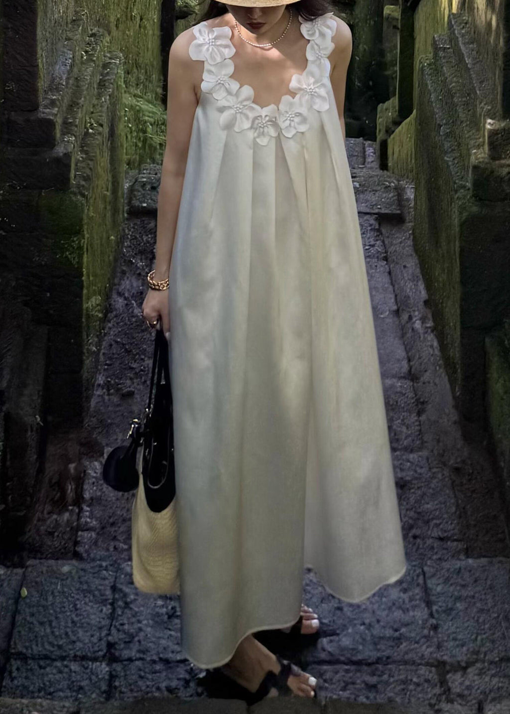 A Vintage Style Dress with Delicate Timeless Details