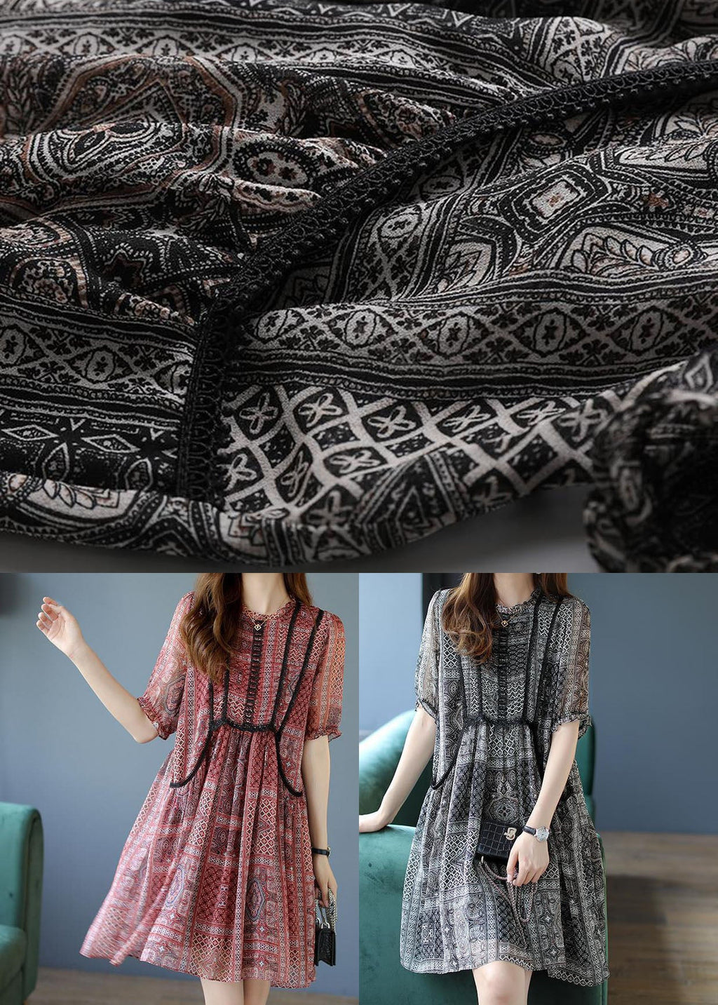 Beautifully Finished Dress in a Timeless Design