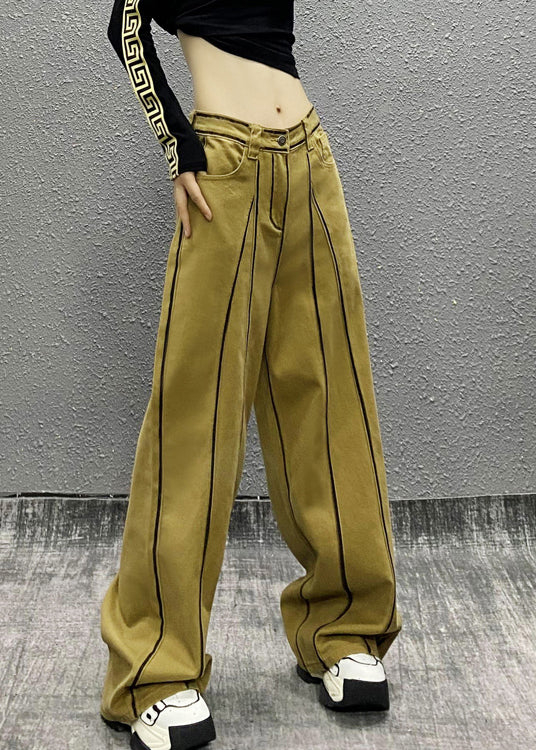 A Vintage Style Pants with Delicate Timeless Details