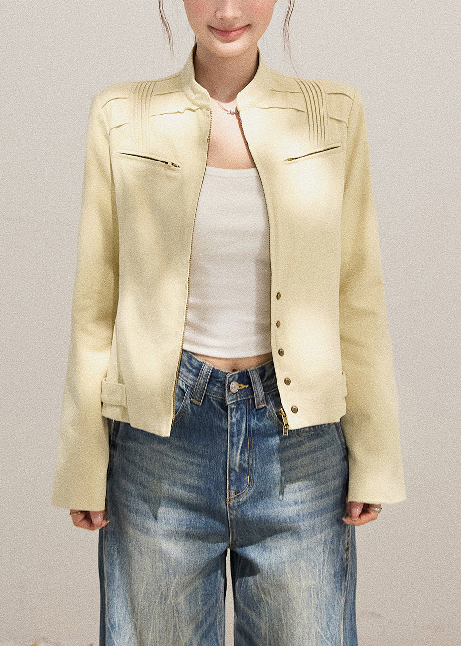 Vintage Inspired Jacket with a Contemporary Edge
