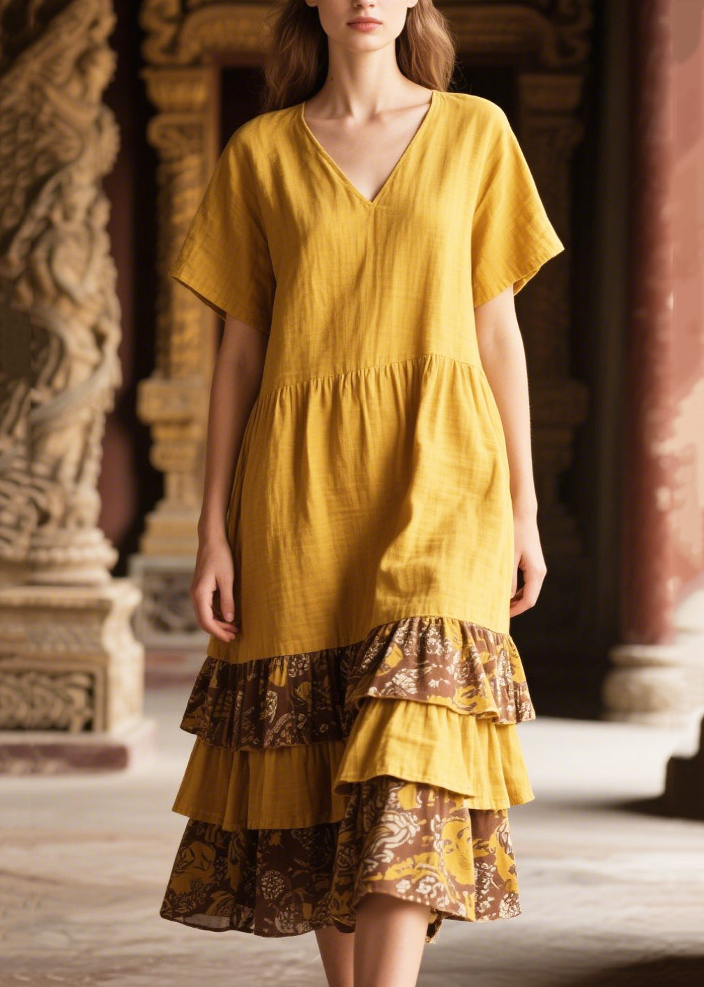 Elegantly Styled Dress for Everyday Wear
