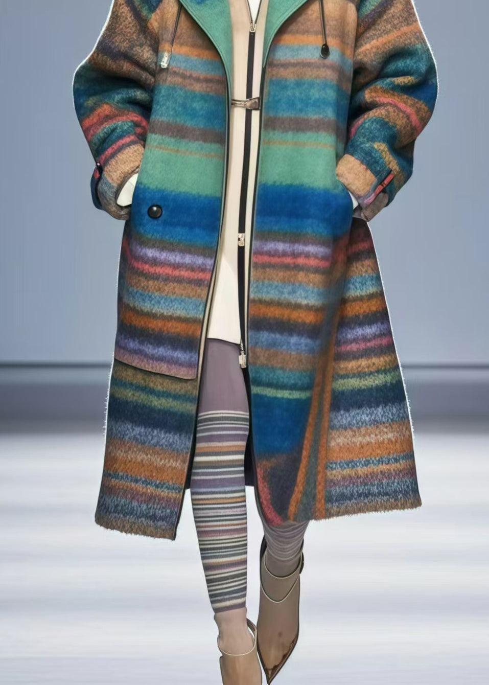 Gracefully Styled Coat for Any Occasion