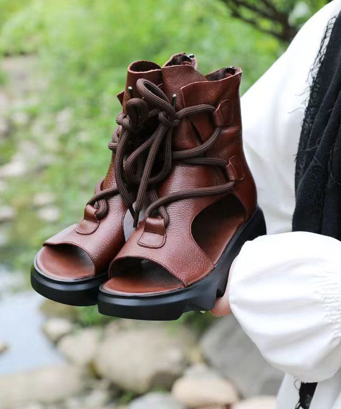 Vintage Inspired Orthopedic Boots