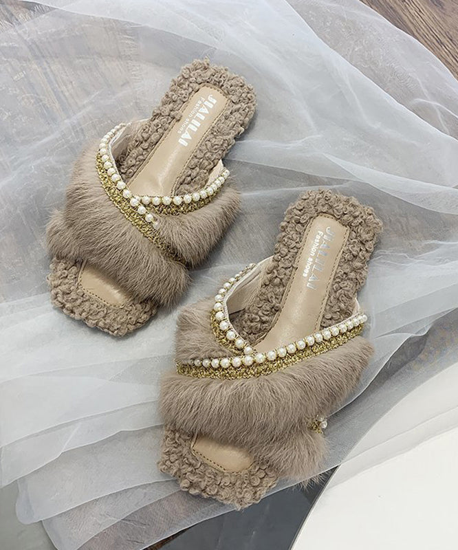 Vintage Inspired Orthopedic Slippers