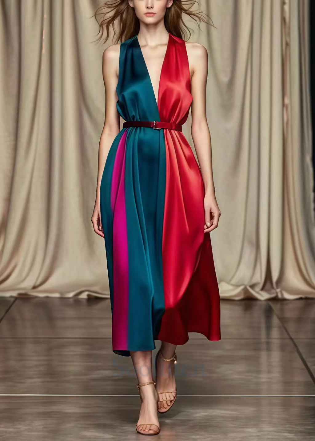Well Tailored Dress with a Graceful Silhouette