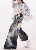 A Vintage Style Pants with Delicate Timeless Details