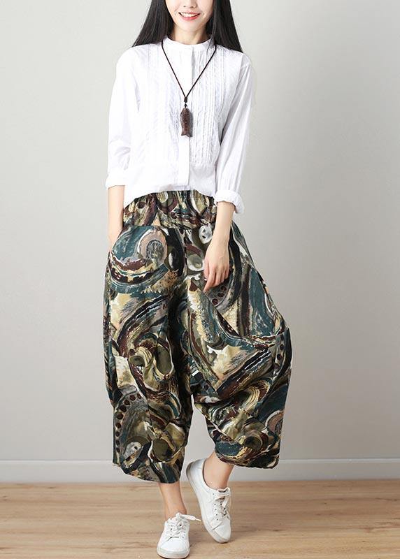 A Vintage Style Pants with Delicate Timeless Details