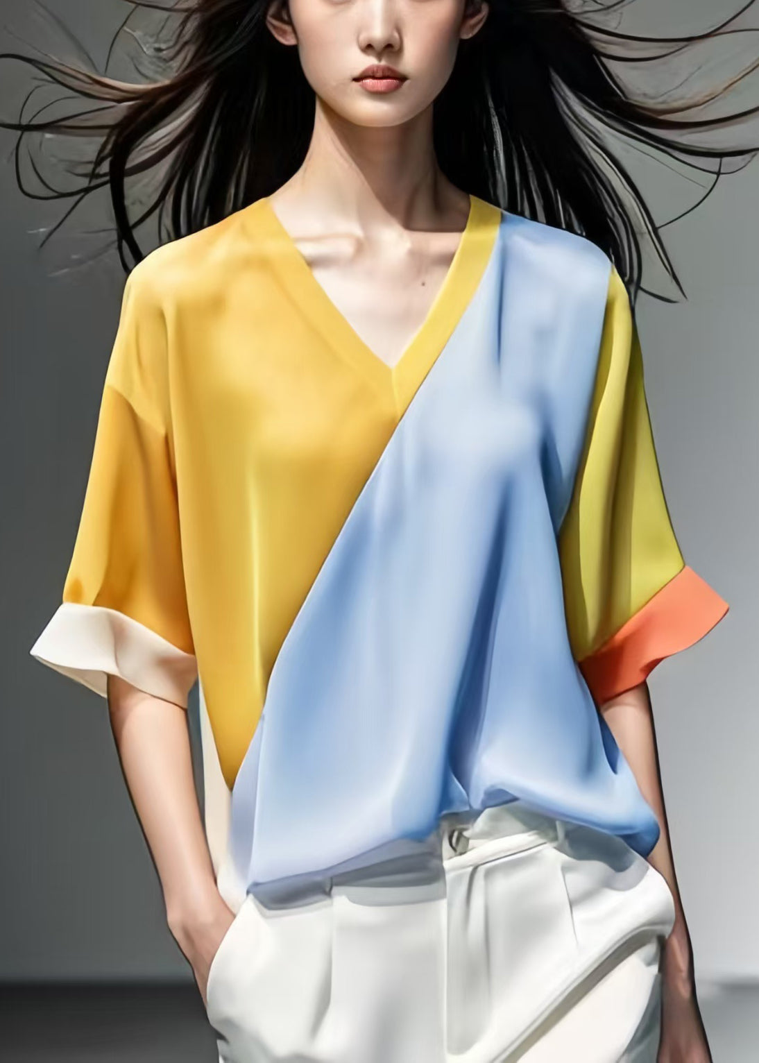 Gracefully Styled Top for Any Occasion