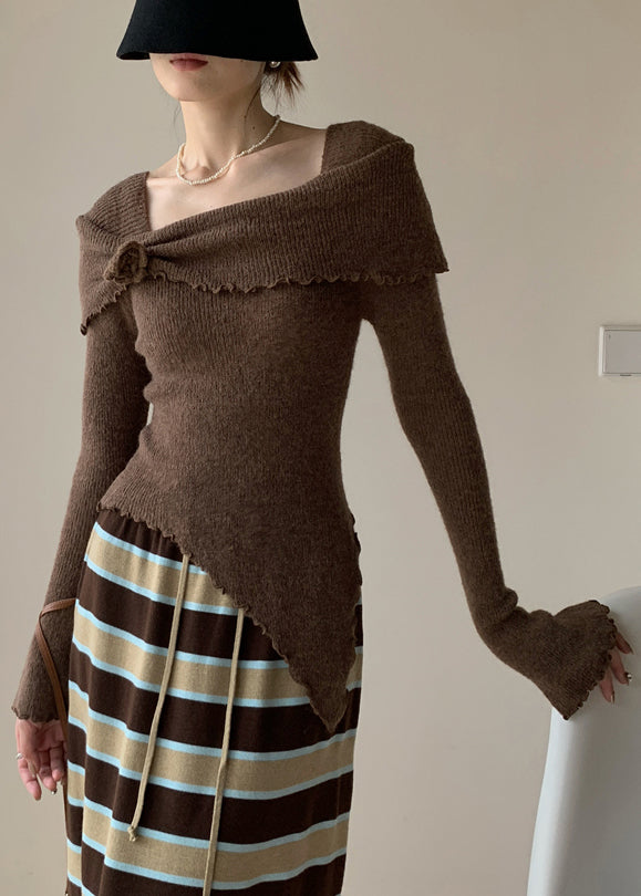 A Vintage Style Sweater with Delicate Timeless Details