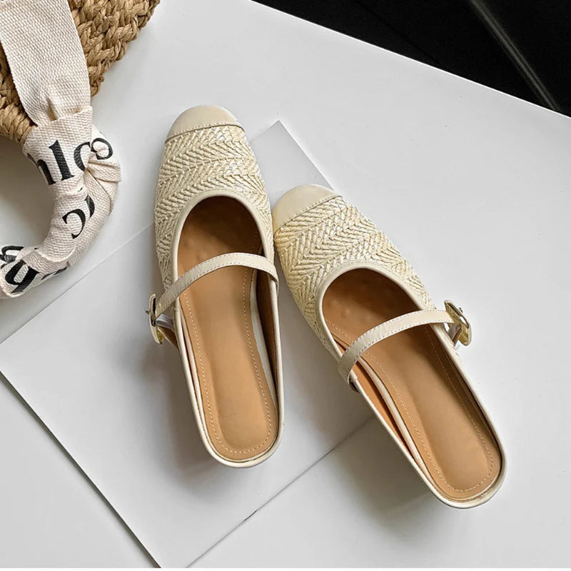 Vintage Inspired Orthopedic Flats