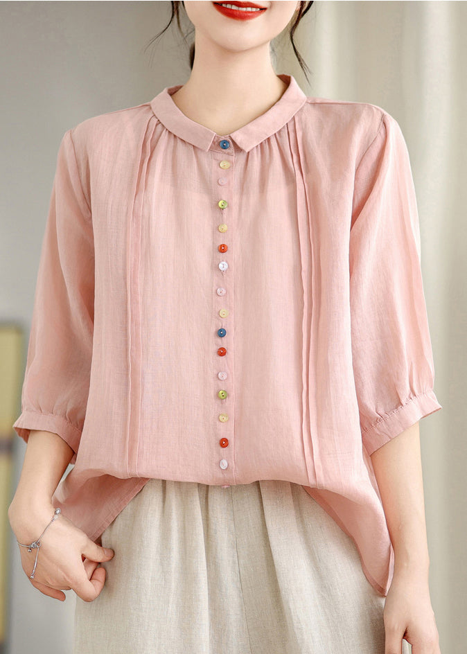 A Vintage Style Shirt with Delicate Timeless Details