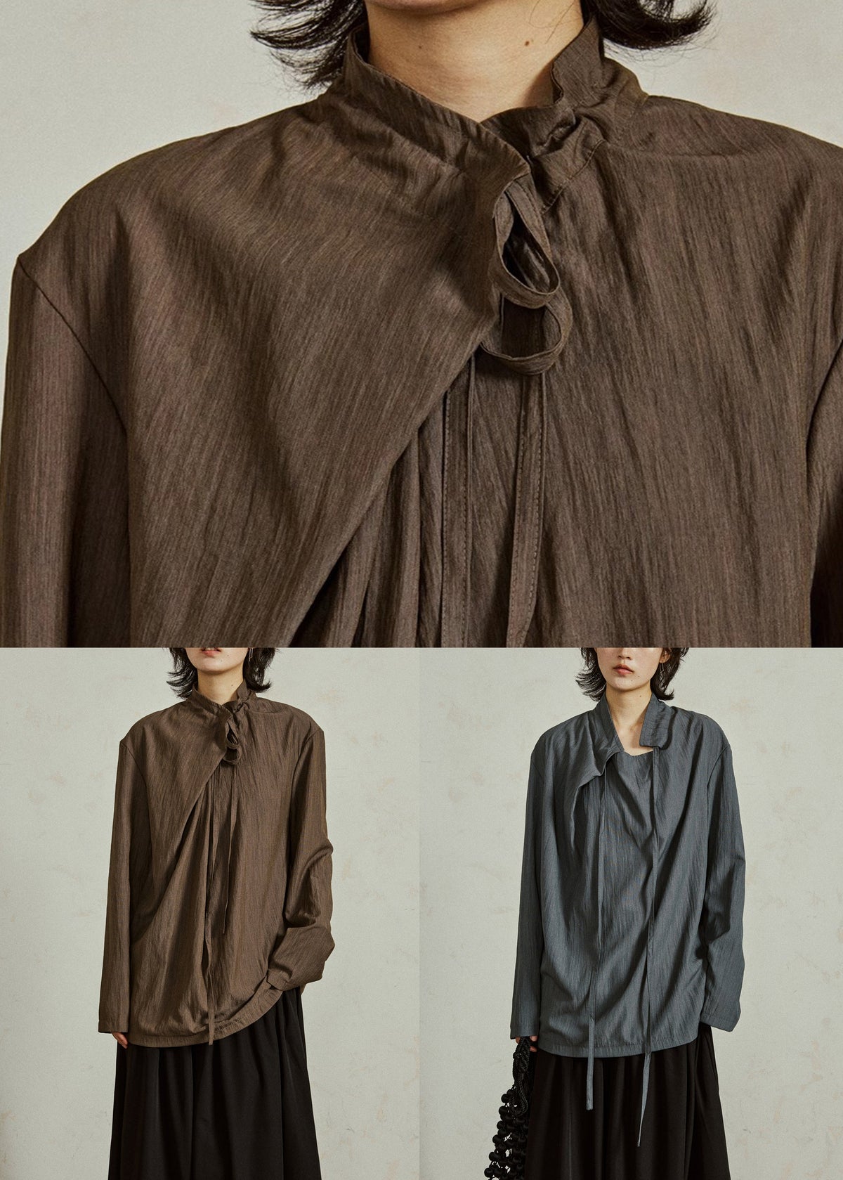 Well Tailored Blouse with a Graceful Silhouette