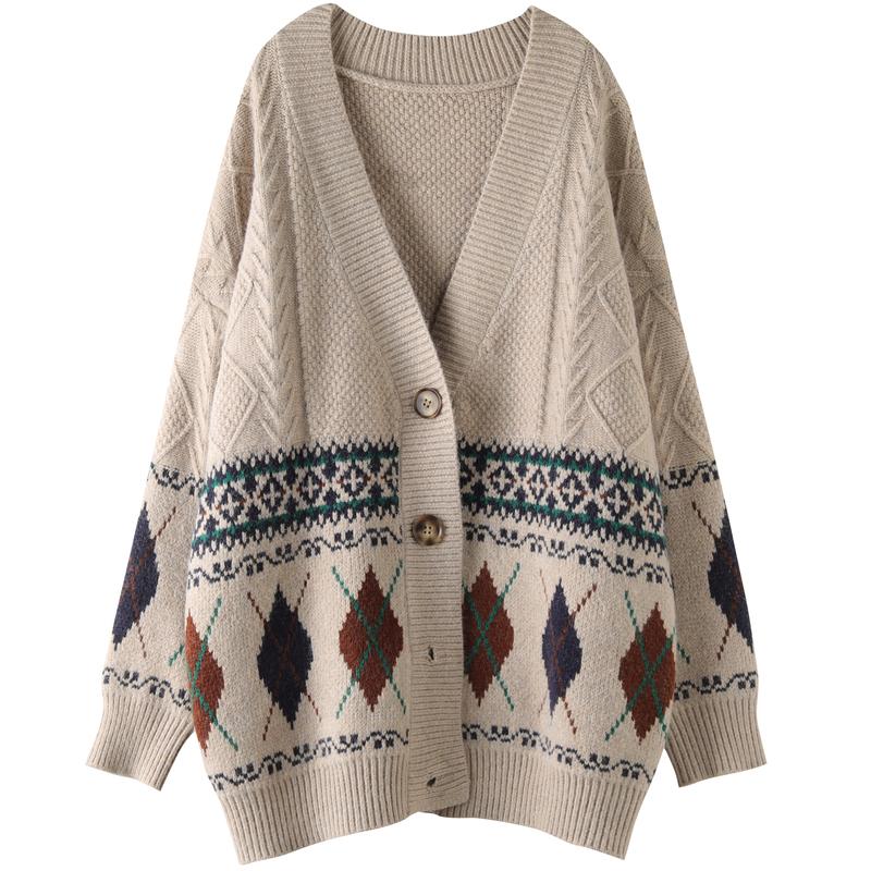 Vintage Inspired Sweater with a Contemporary Edge