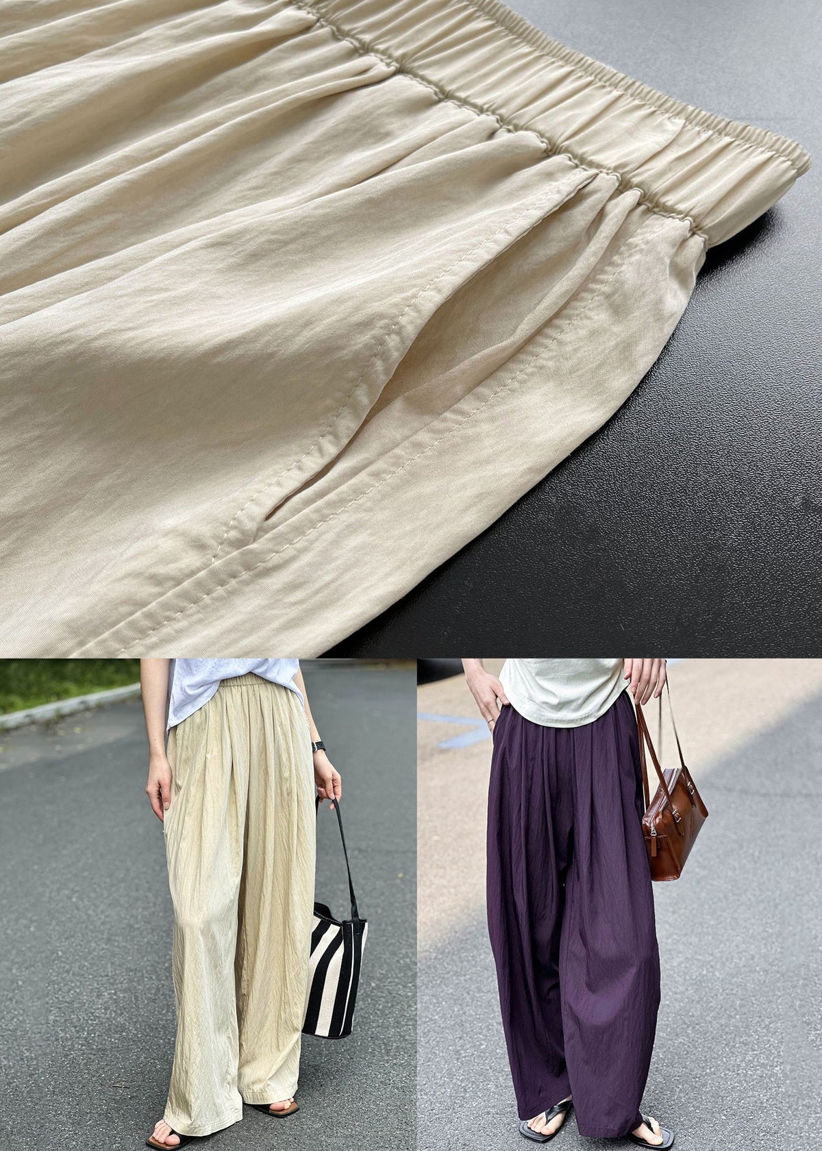 Well Tailored Pants with a Graceful Silhouette