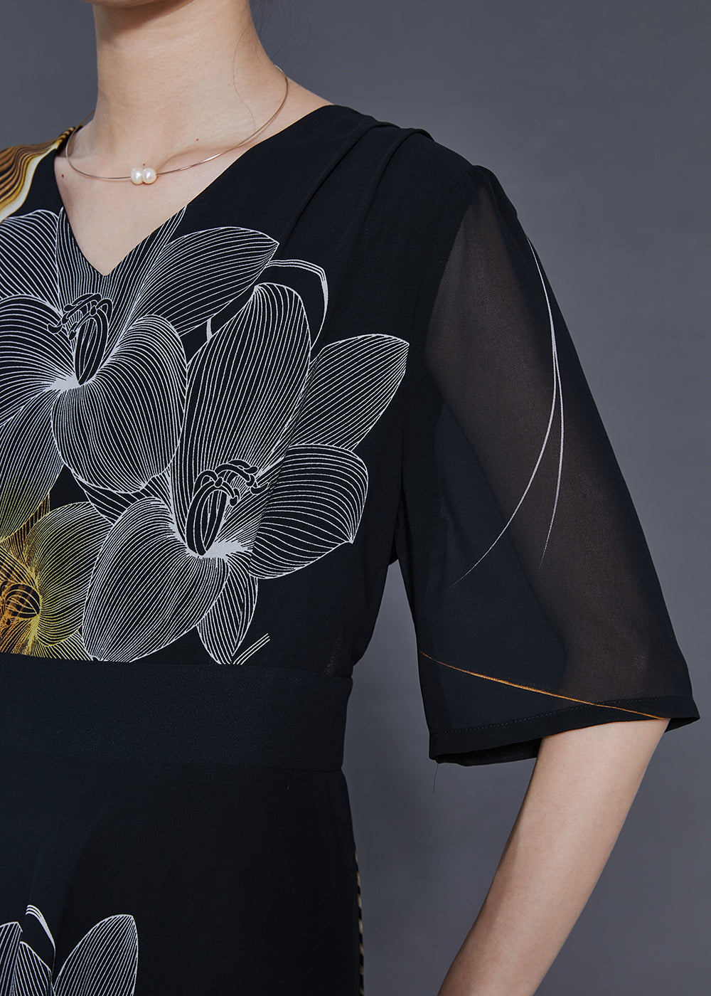 A Vintage Style Dress with Delicate Timeless Details