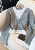A Vintage Style Sweater with Delicate Timeless Details