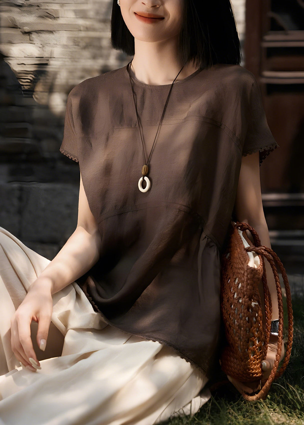 Classic Vintage Top with a Flattering Fit