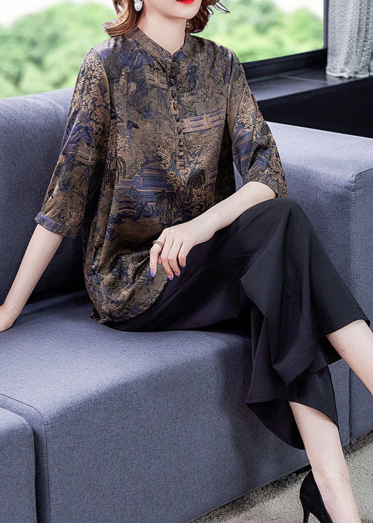 Vintage Inspired Blouse with a Contemporary Edge