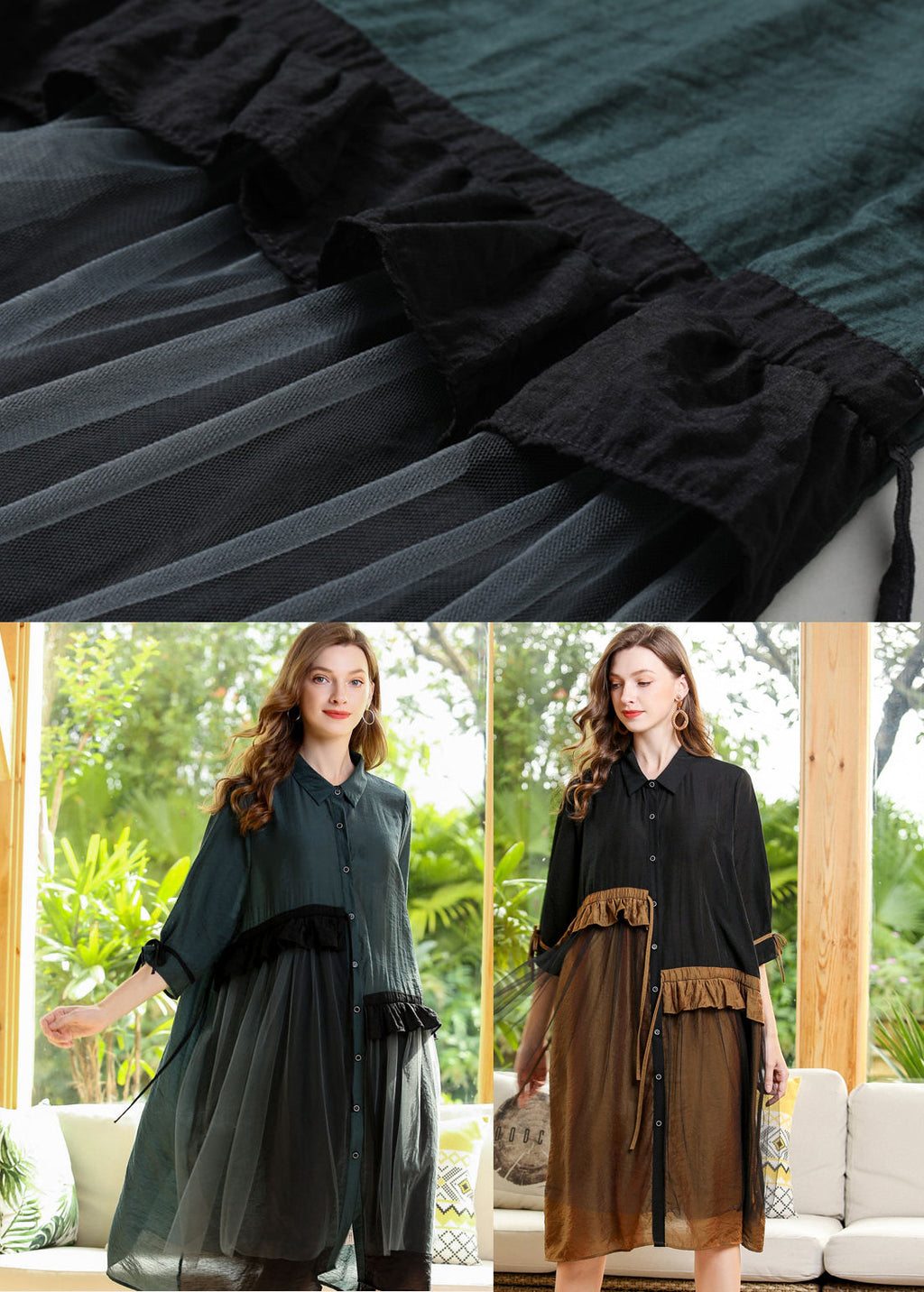 Elegantly Styled Dress for Everyday Wear
