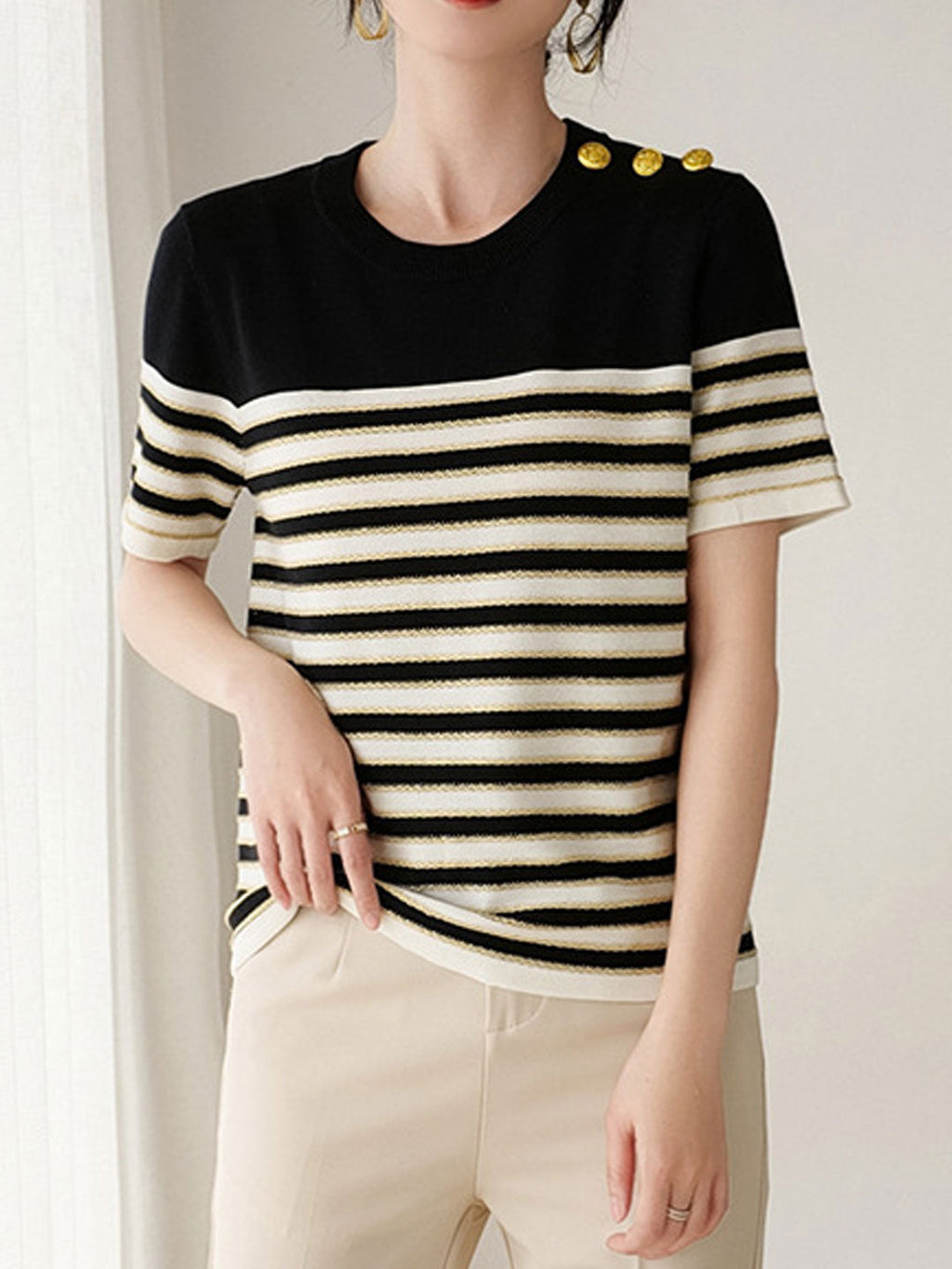Sophisticated Top with a Clean Classic Look