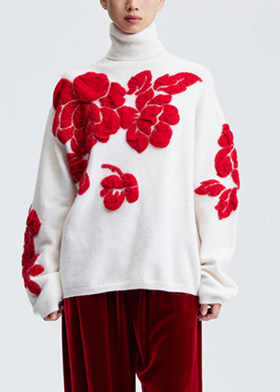 Well Tailored Sweater with a Graceful Silhouette