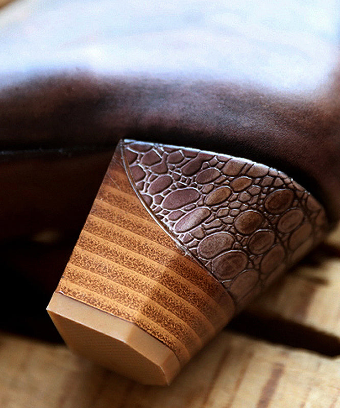 Classic Orthopedic Boots with Timeless Style