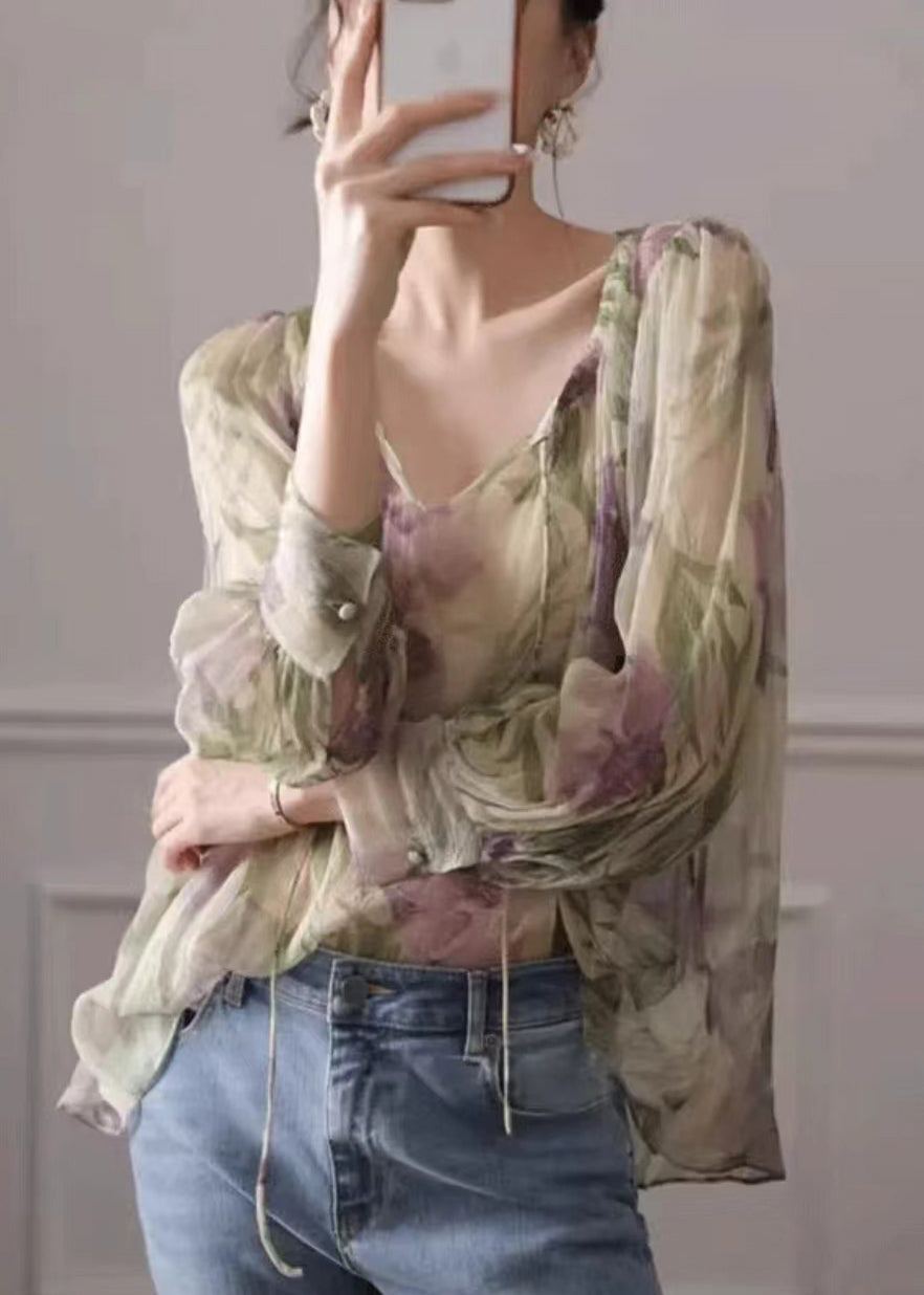 Vintage Inspired Blouse with a Contemporary Edge