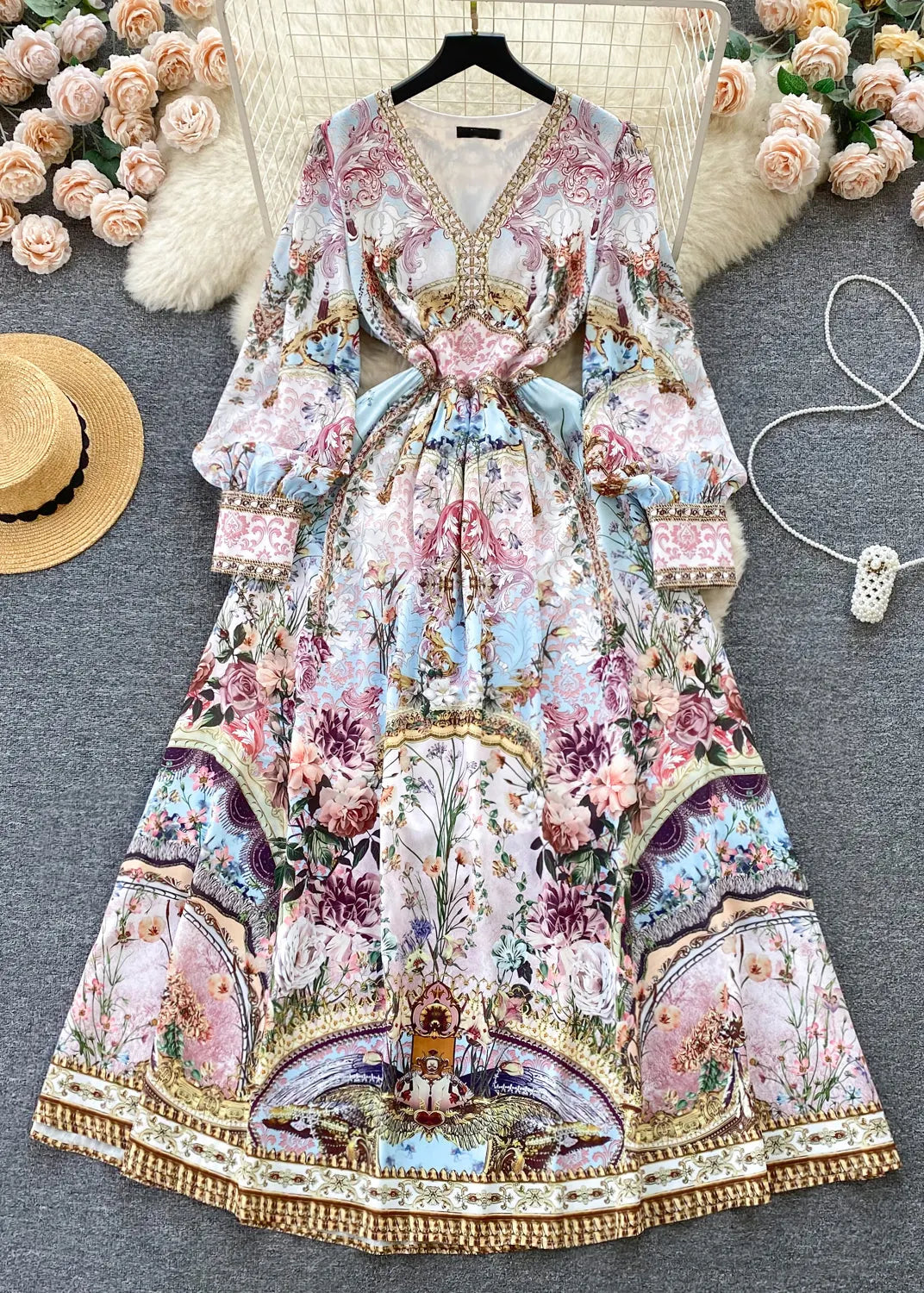 Vintage Inspired Dress with a Contemporary Edge