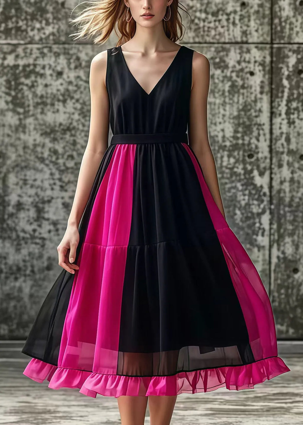 Well Tailored Dress with a Graceful Silhouette
