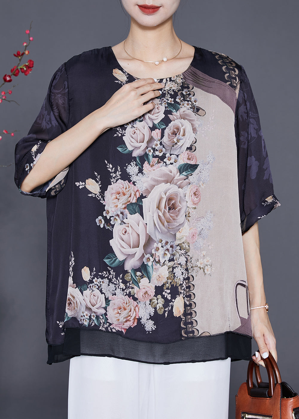 A Vintage Style Blouse with Delicate Timeless Details