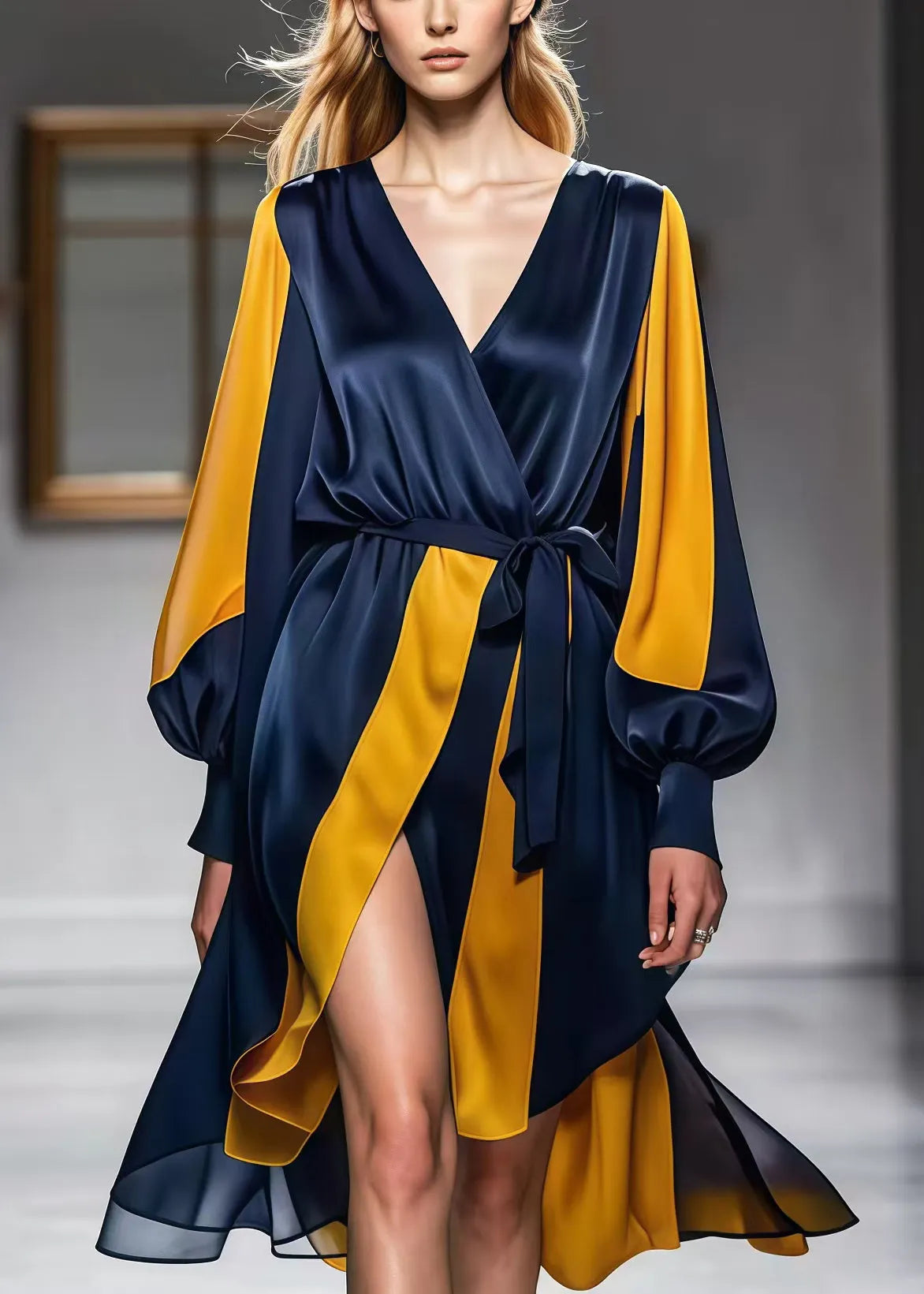 Well Tailored Dress with a Graceful Silhouette