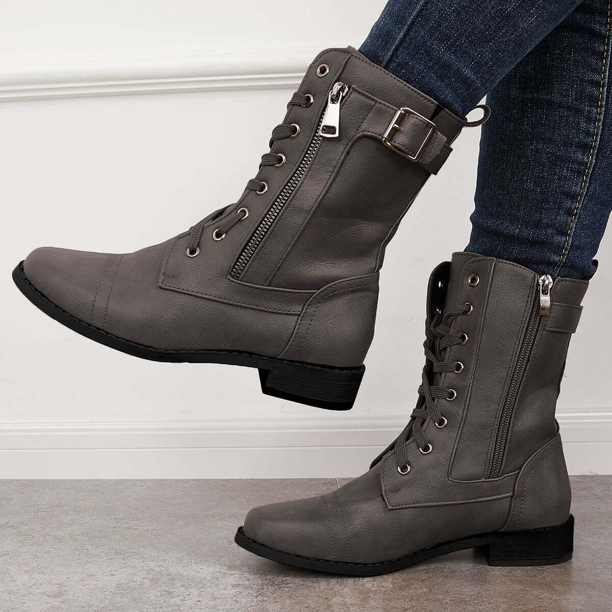 Classic Orthopedic Boots with Timeless Style