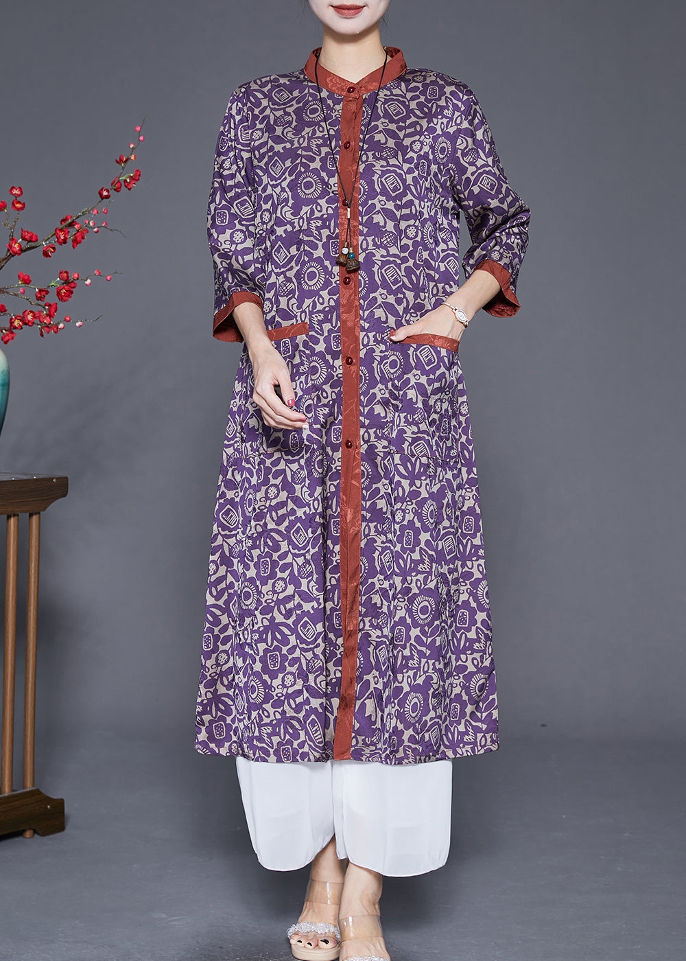 Gracefully Styled Coat for Any Occasion