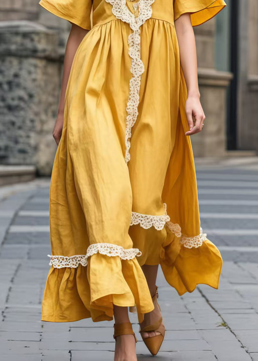 A Vintage Style Dress with Delicate Timeless Details