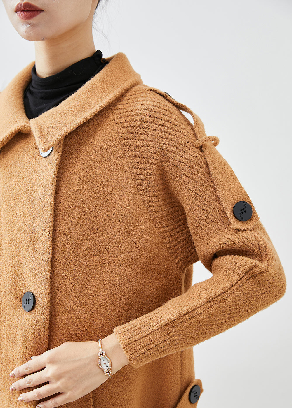 A Vintage Style Coat with Delicate Timeless Details