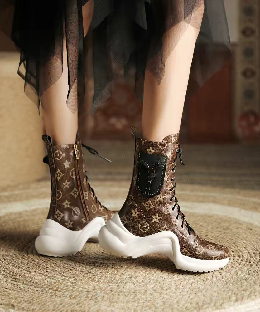 Chic Orthopedic Boots with Unique Design
