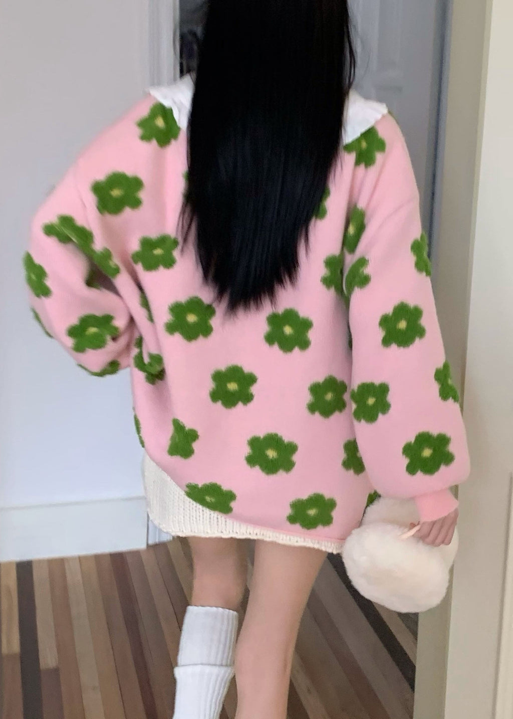 Vintage Inspired Sweater with a Contemporary Edge