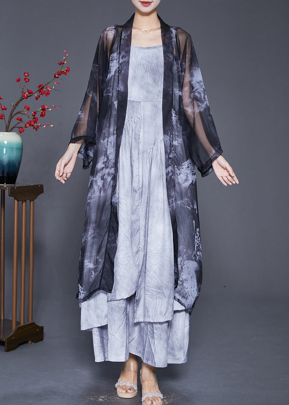 A Vintage Style Cardigan with Delicate Timeless Details