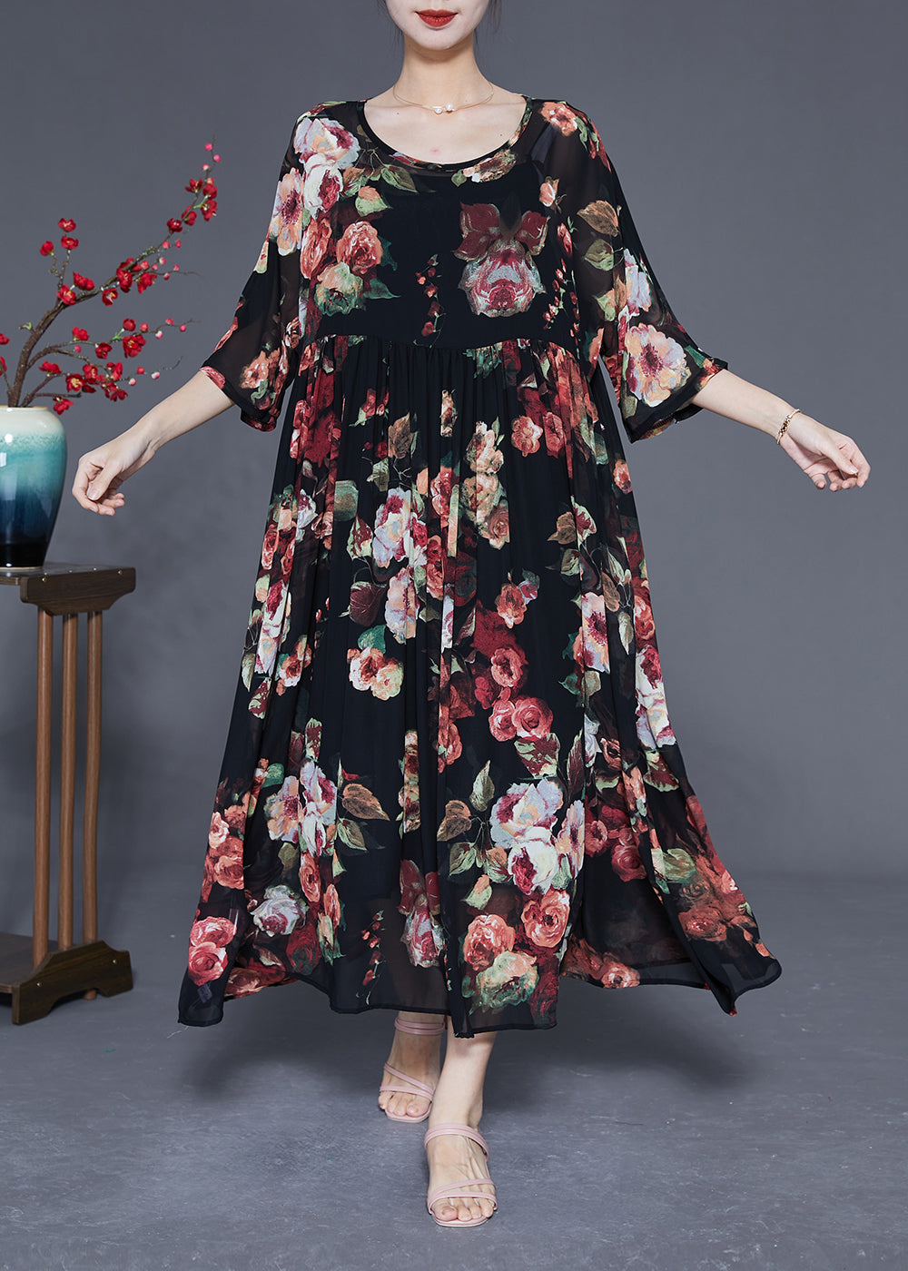 A Vintage Style Dress with Delicate Timeless Details
