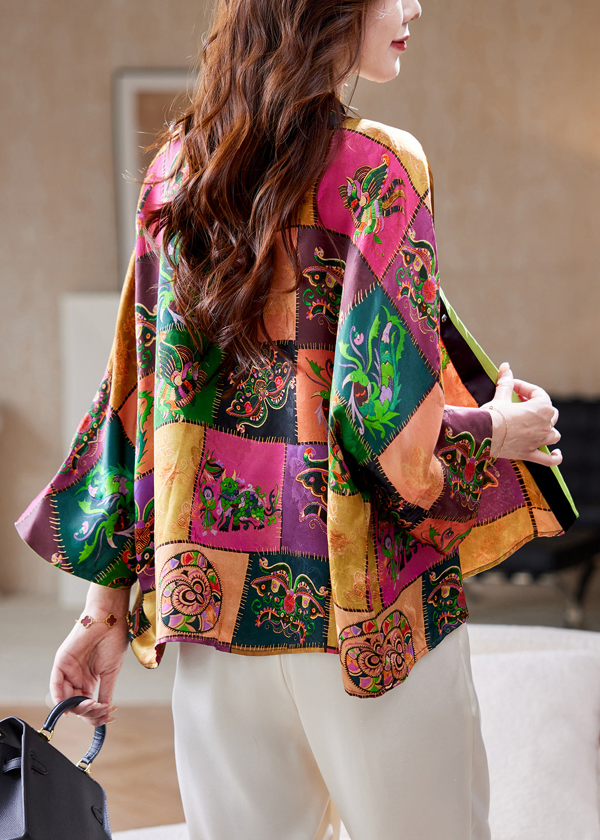 Classic Vintage Cardigan with a Flattering Fit