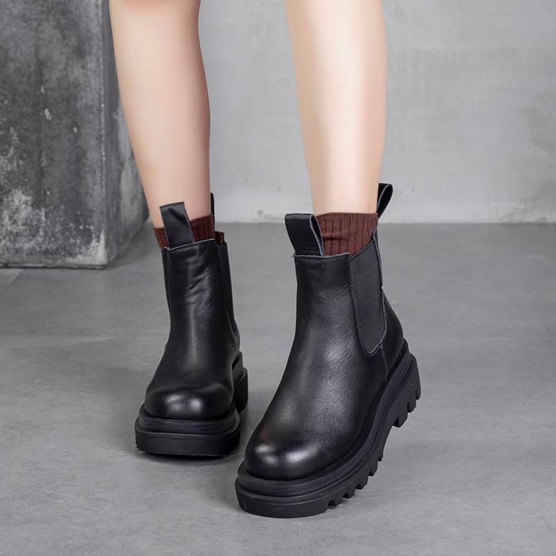 Chic Orthopedic Boots with Unique Design