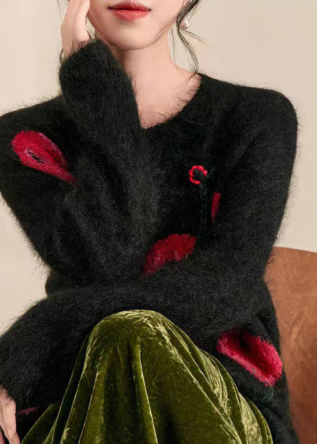Vintage Inspired Sweater with a Contemporary Edge