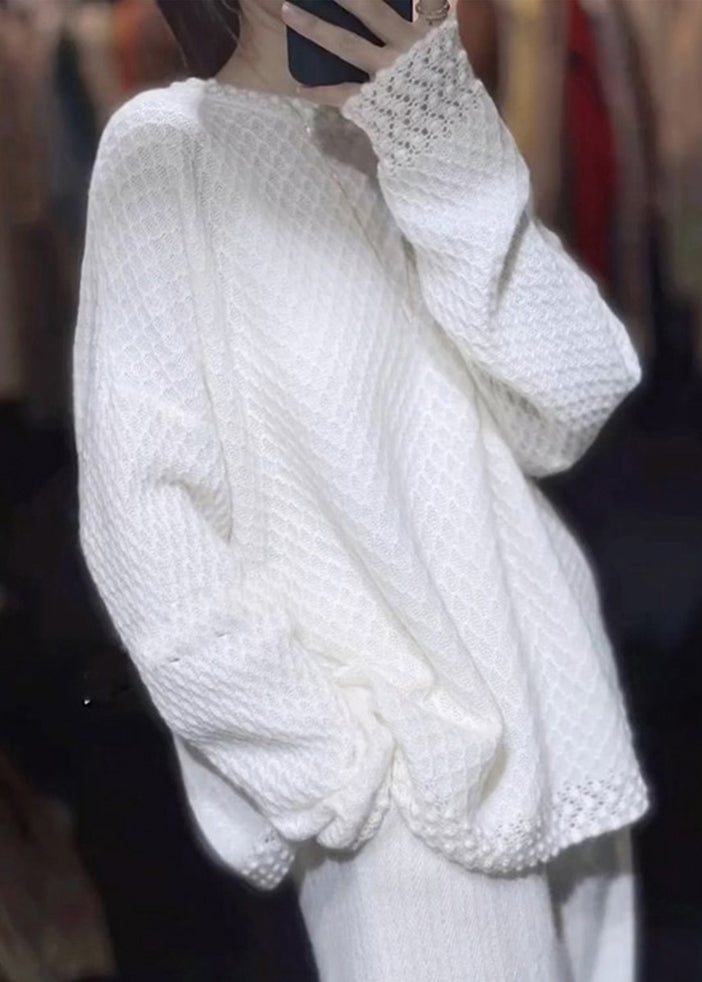 A Vintage Style Sweater with Delicate Timeless Details