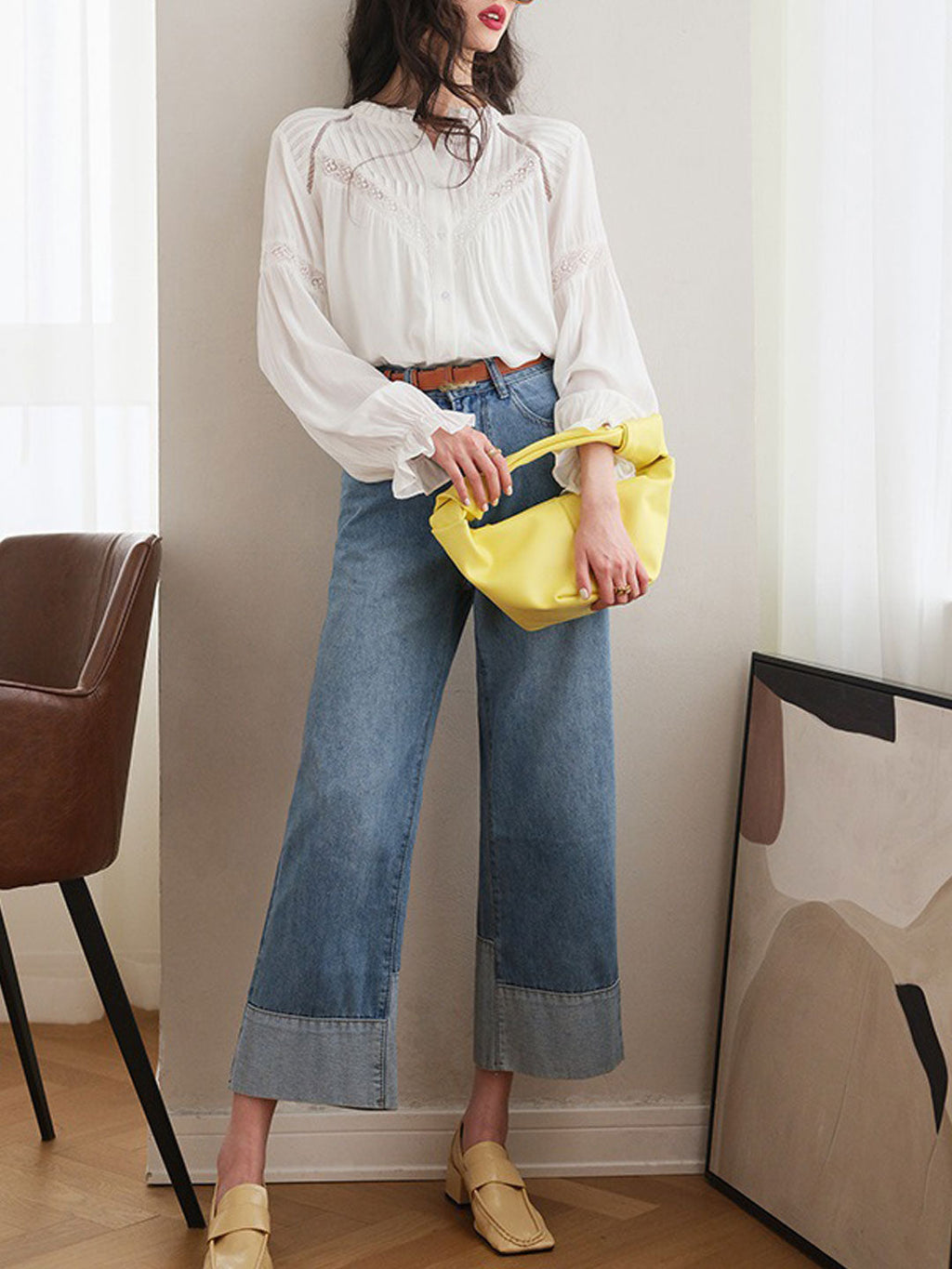 Beautifully Crafted Blouse in a Classic Style