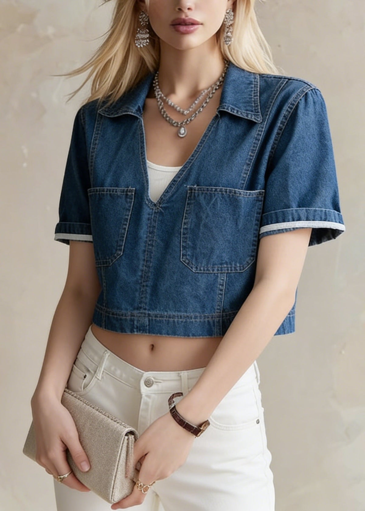 Sophisticated Top with a Clean Classic Look