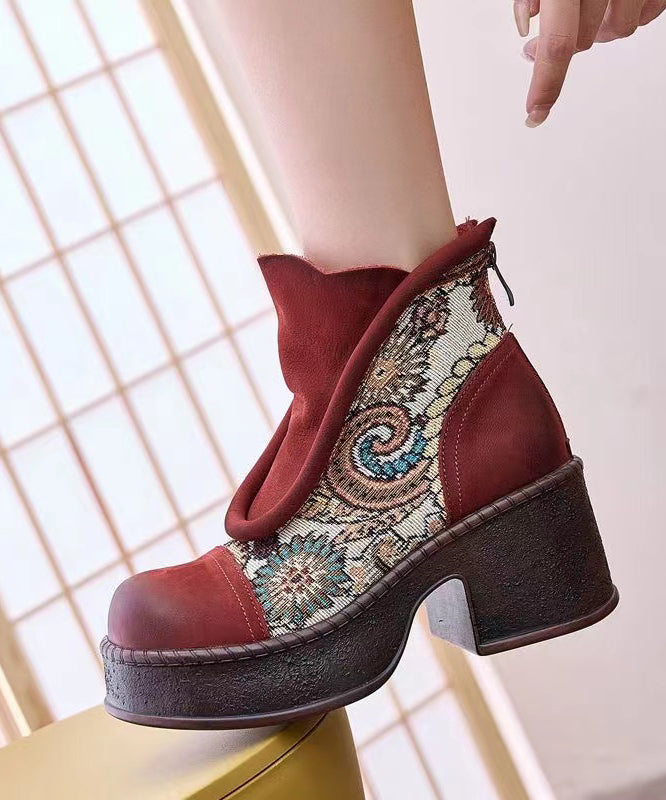 Vintage Inspired Orthopedic Boots